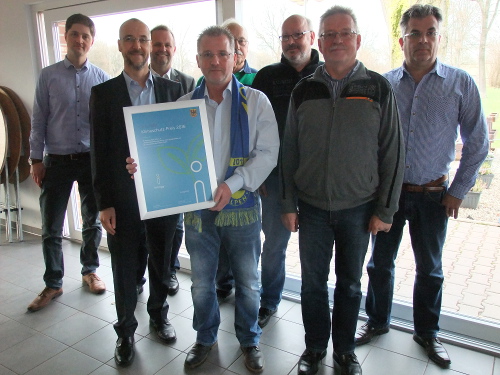 Bild Klimaschutzpreis FC Viktoria Alpen