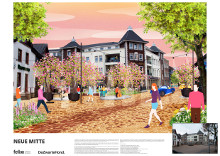 Stadtumbau - Entwurf Neue Mitte