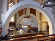 Bild von einem Anbau in der Kirche St. Walburgis
