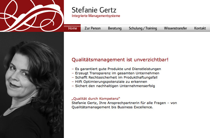 Stefanie Gertz - Integrierte Managementsysteme
