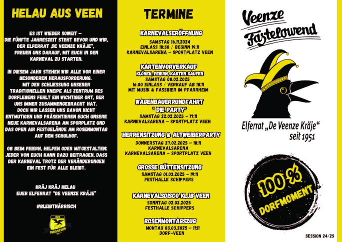 Termine Elferrat Veen Seite 1